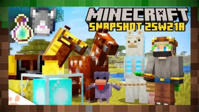 Скачать Minecraft 1.21.6 – Snapshot