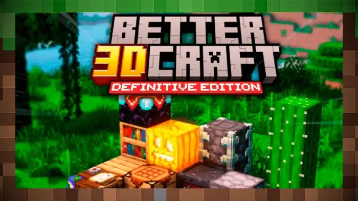 Текстуры Better 3D Craft для Майнкрафт