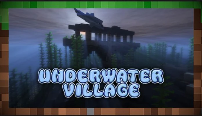 Мод Подводная деревня для Майнкрафт