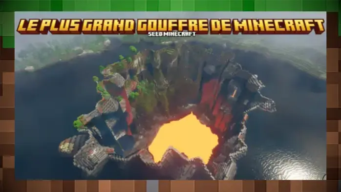 Этот сид Minecraft создаёт самую большую карстовую воронку в Minecraft