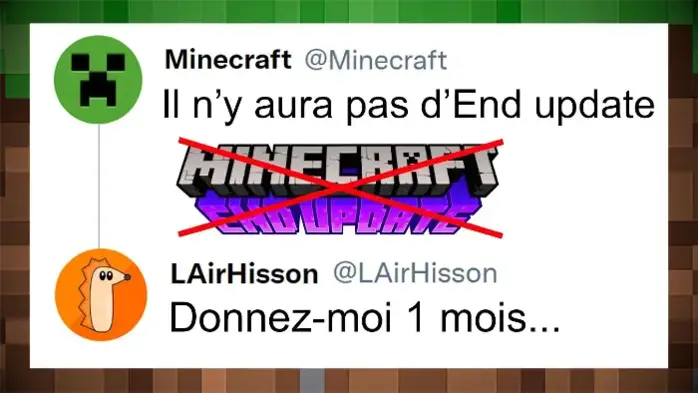 YouTuber кодирует обновление Minecraft Endgame