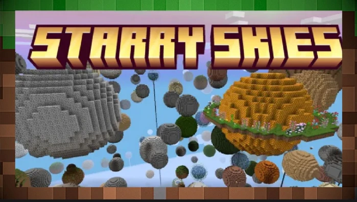 Мод Starry Skies для Майнкрафт
