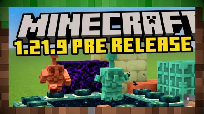 Скачать Майнкрафт 1.21.9 Пре-Релиз для Майнкрафт
