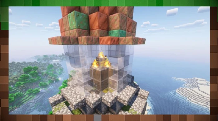 Мод Разрушенный маяк / Ruined Lighthouse для Майнкрафт