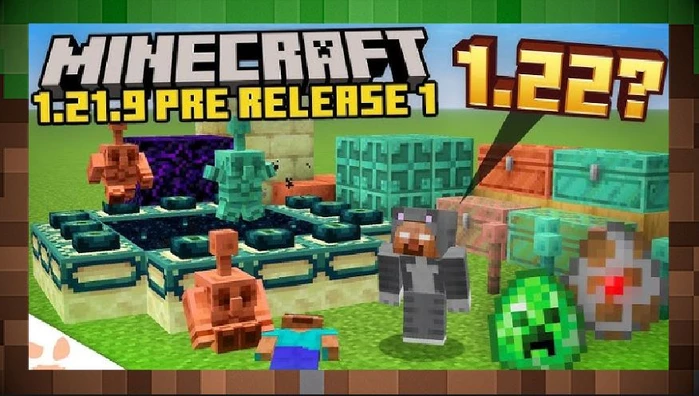 Скачать Майнкрафт 1.21.9 Предварительный Релиз для Майнкрафт
