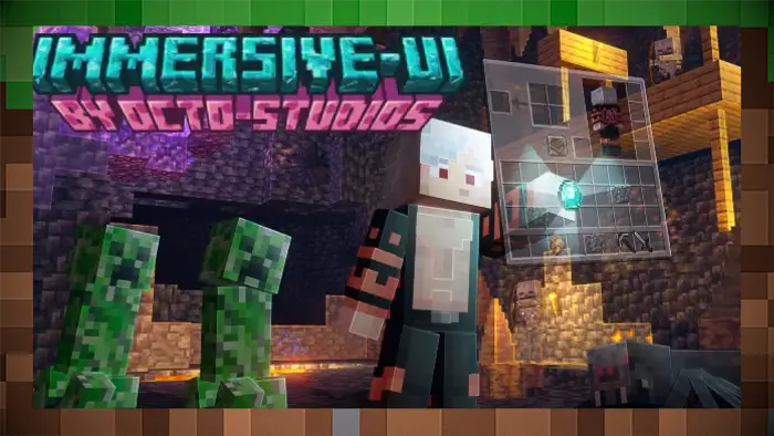 Мод Immersive UI для Майнкрафт