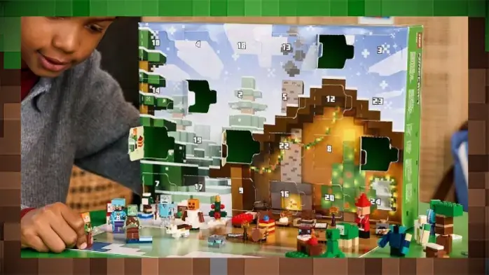 Адвент-календарь LEGO Minecraft 2025