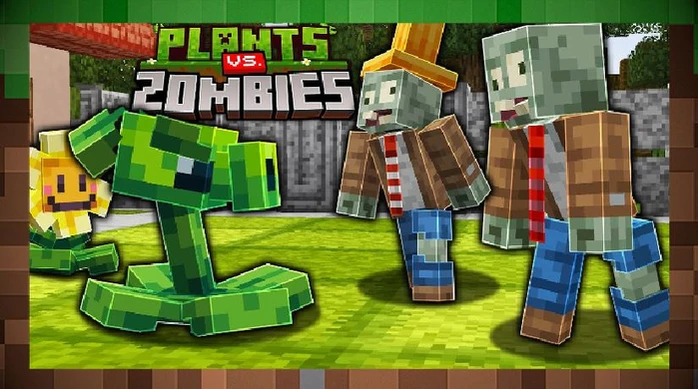 Мод / Карта Plants vs. Zombies - Растения против Зомби