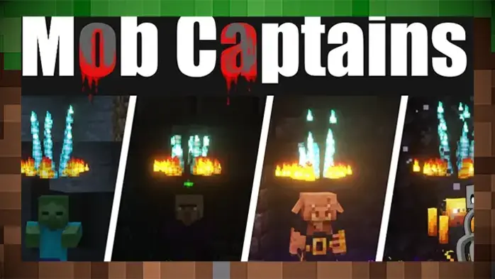 Мод Капитаны мобов