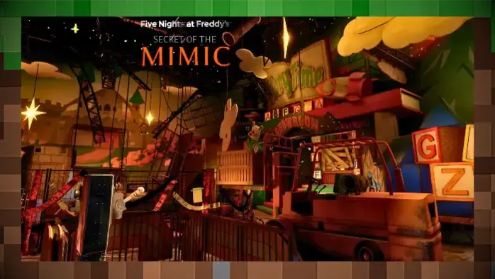 Карта ужасов FNaF Secret of the Mimic