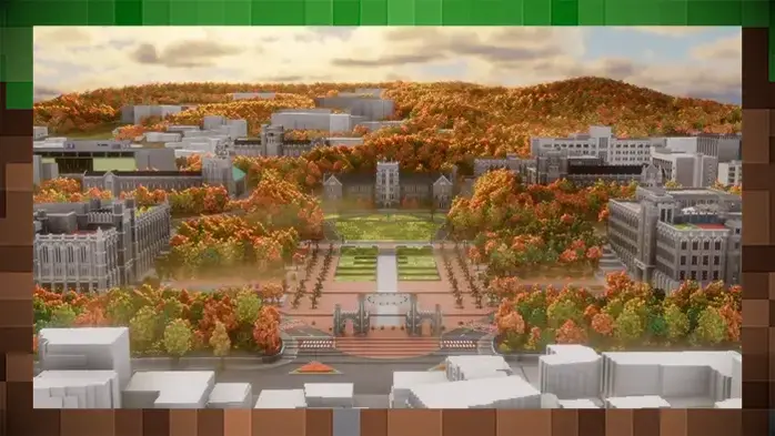 Карта Кампус Корейского университета