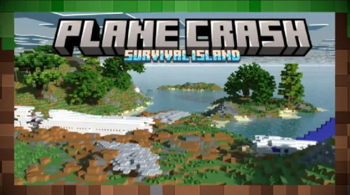 Карта Крушение самолёта: Остров выживания