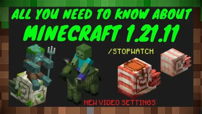 Скачать Майнкрафт 1.21.11 Предварительный Релиз