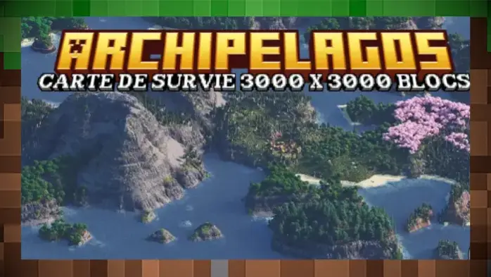 Карта Archipelagos / Архипелаги 3k x 3k