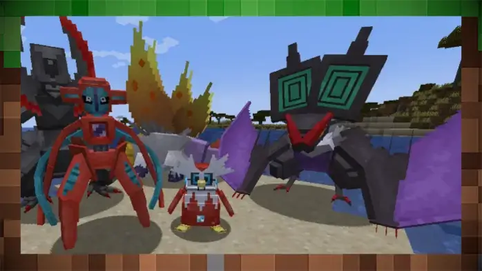 AllTheMons мод Cobblemon, добавляя более 200 новых покемонов в Minecraft