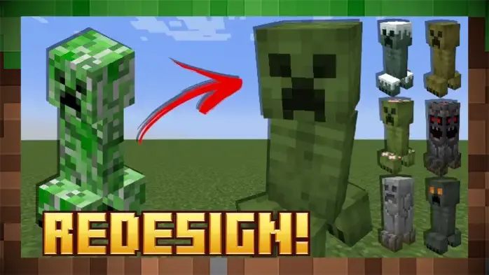 Текстуры AL's Creepers Revamped