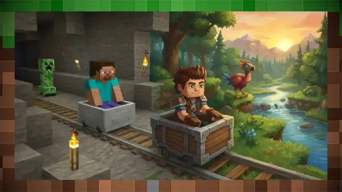 Мод позволяет объединить Minecraft и Hytale на одном сервере