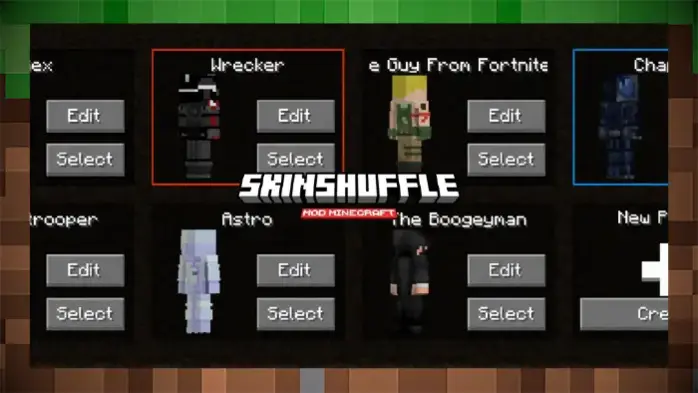 Мод SkinShuffle - Настройка скинов игре