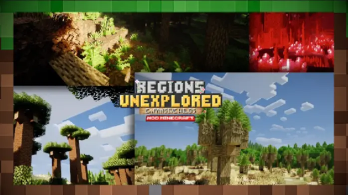 Мод Regions Unexplored