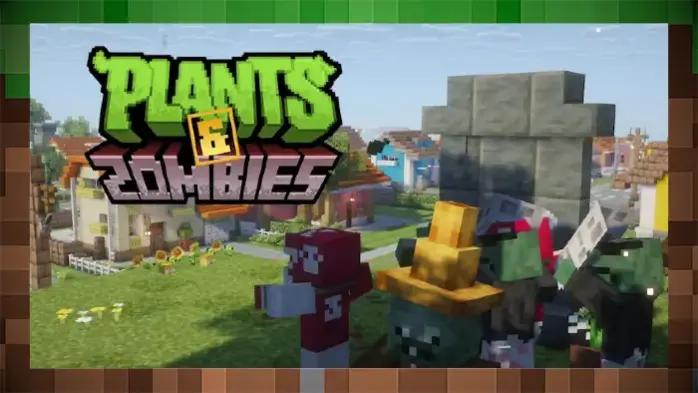 Мод Plants & Zombies / Зомби против Растений