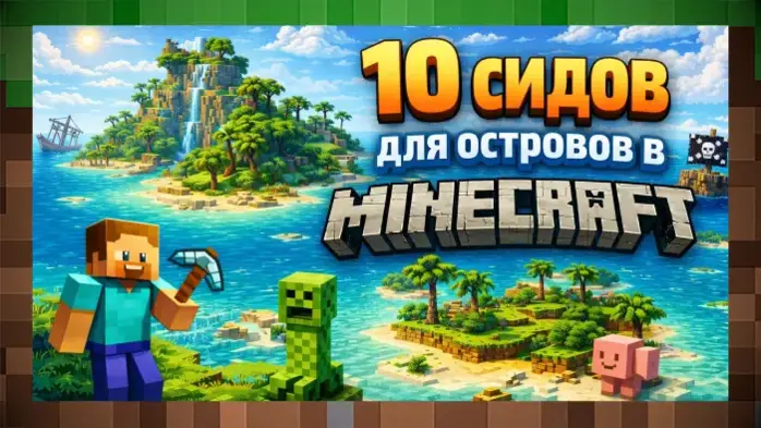 10 уникальных сидов Островов в Minecraft