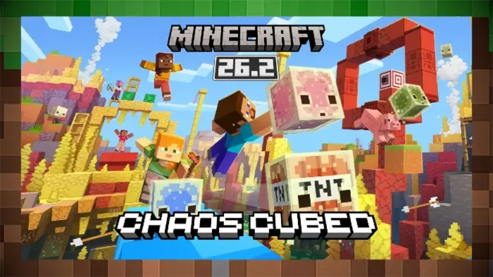 Скачать Minecraft 26.2 «Chaos Cubed»