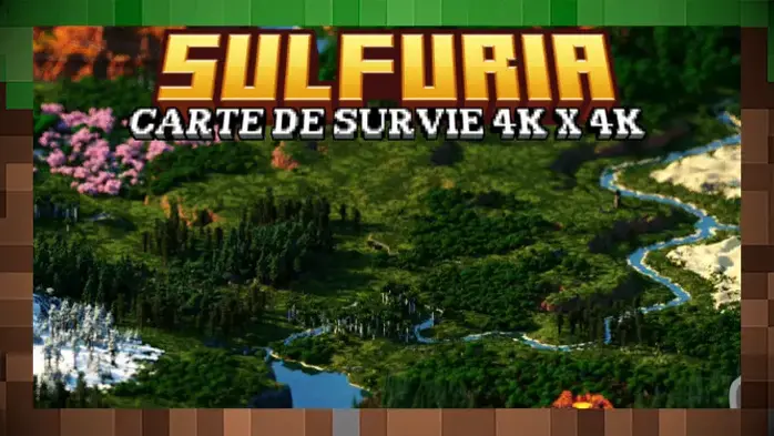 Карта Выживание Sulfuria – 4000×4000
