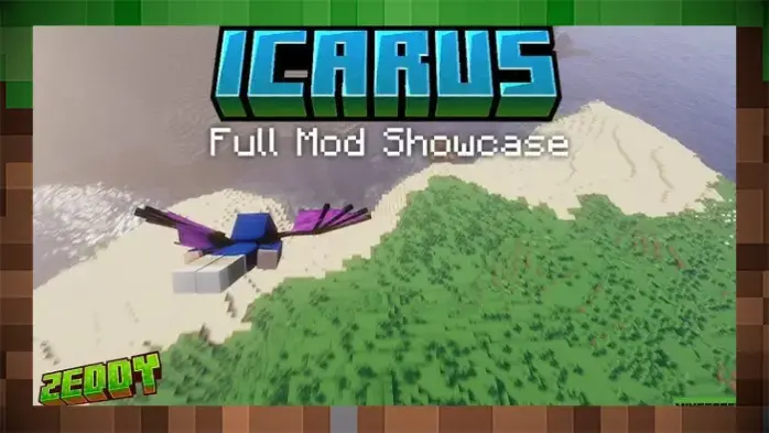 Мод Icarus - Новый Дизайн Крыльев