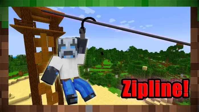 Мод Ziplines: Rezipped / Тросы Зиплайн