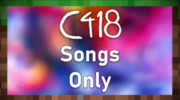 Ресурспак C418 Songs Only - звуки
