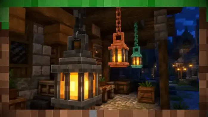 Better Lanterns — это мод добавляет объём фонарям и цепям в Minecraft.