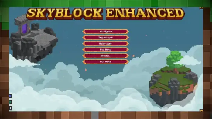 Модпак SkyBlock Enhanced / Скайблок Хайпиксель