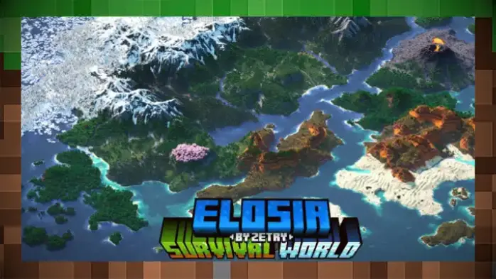 Карта Выживания Elosia - 5K / Элосия