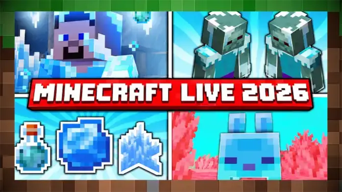 Анонсы Minecraft Live сентябрь 2026: Ледяные пещеры, мобы и измерение Sift