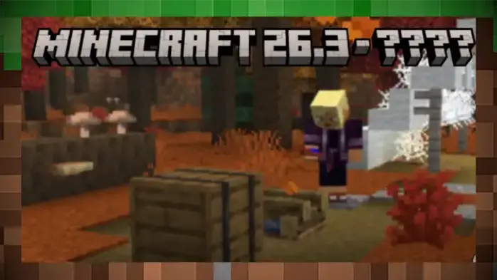 Название обновления Minecraft будет объявлено 5 сентября 2026 года