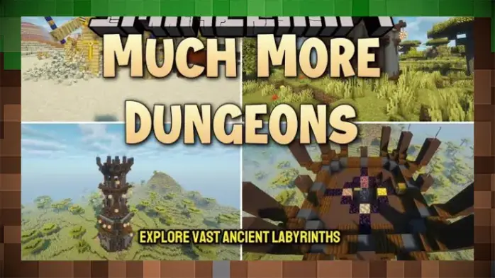 Мод Much More Dungeons