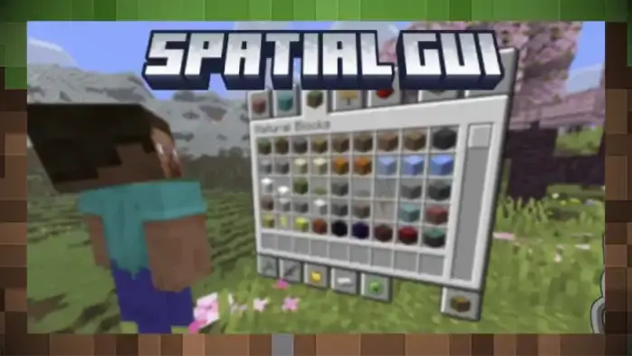 Мод Spatial GUI