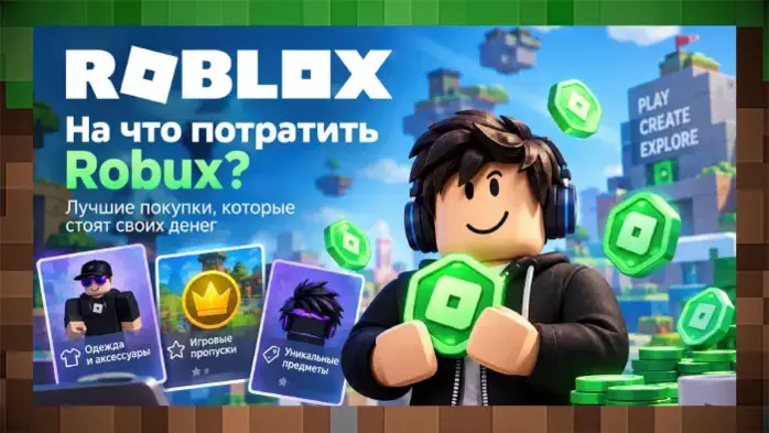 На что потратить Robux в Roblox: лучшие покупки, которые стоят своих денег